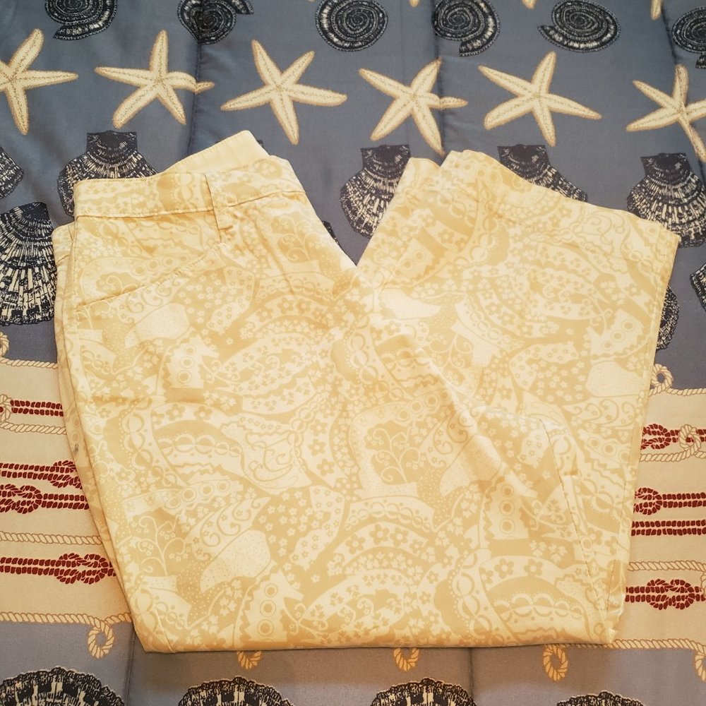 Lee Floral Capri NWOT